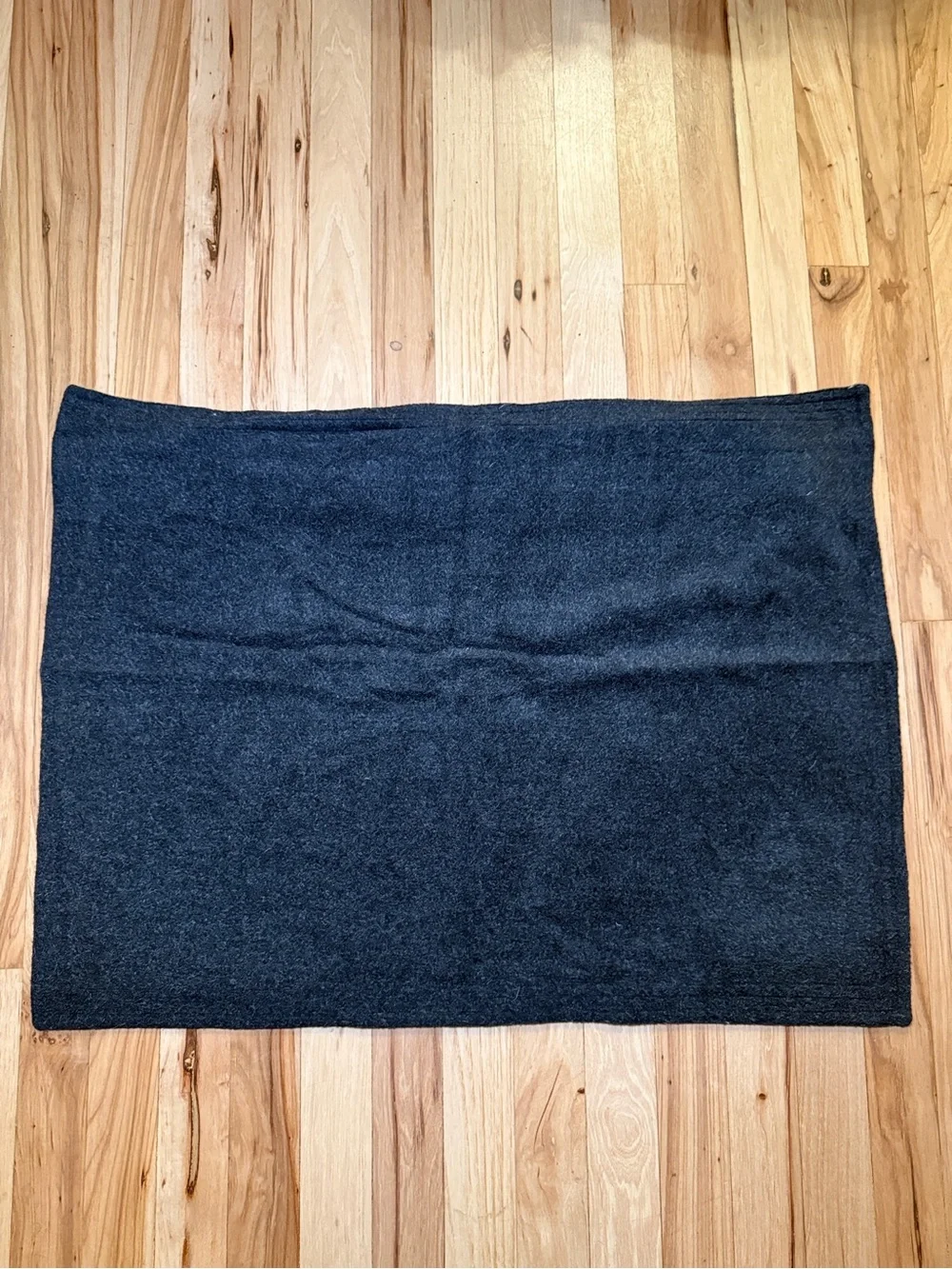 Ralph Lauren Home Wool Alpaca Brown Grey Standard Pillow Shams (Set of 2)